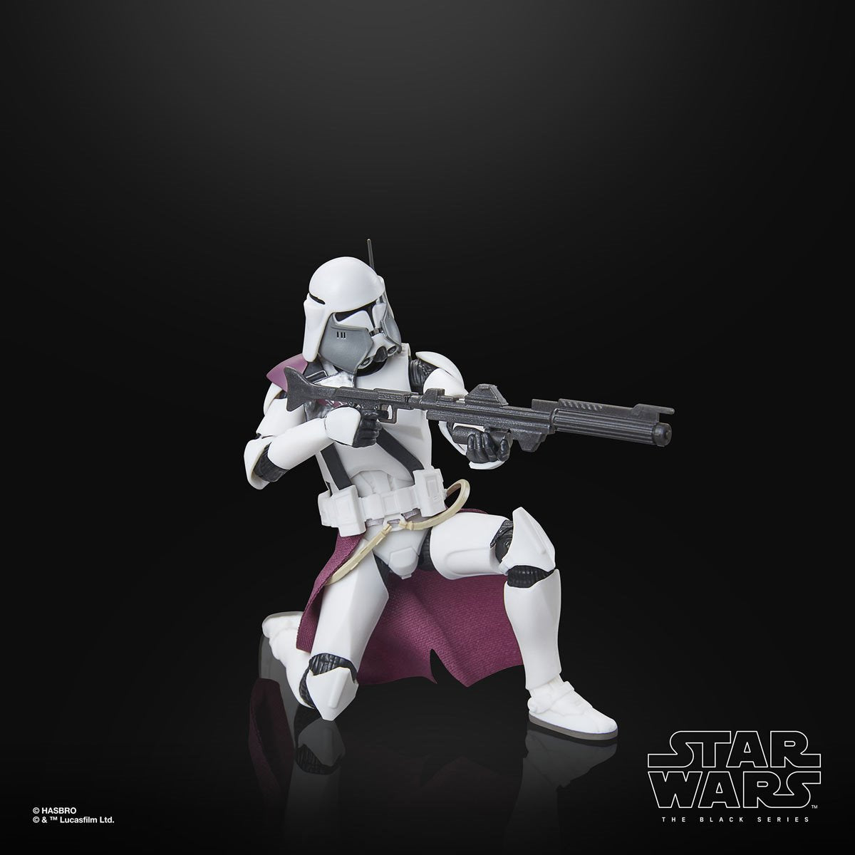 Star Wars The Black Series Clone Commander Bacara Acton Figure