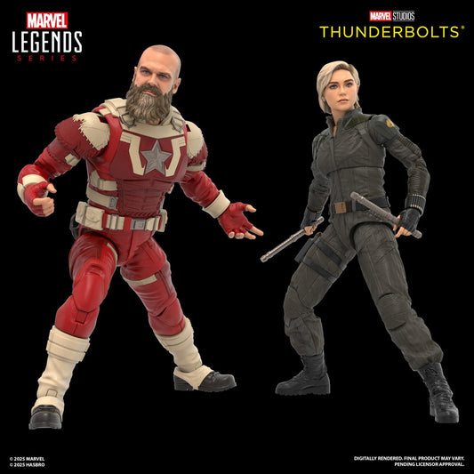 [Pre-Order] Marvel Legends Series Thunderbolts* Movie Yelena Belova and Red Guardian 6-Inch Action Figures 2-Pack