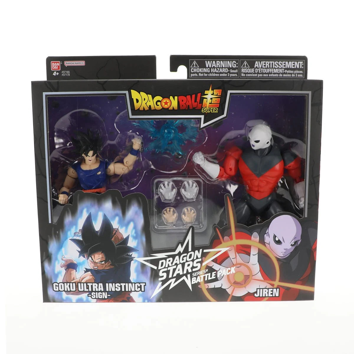 Dragon Ball Super - Goku Ultra Instinct Sign vs Jiren Battle Pack Action Figure Set