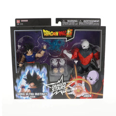 Dragon Ball Super - Goku Ultra Instinct Sign vs Jiren Battle Pack Action Figure Set