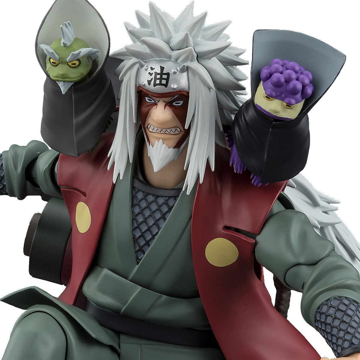 TAMASHII NATIONS - Naruto Jiraiya Hidden Leaf Heroic Master Sage Mode Set S.H.Figuarts Action Figure