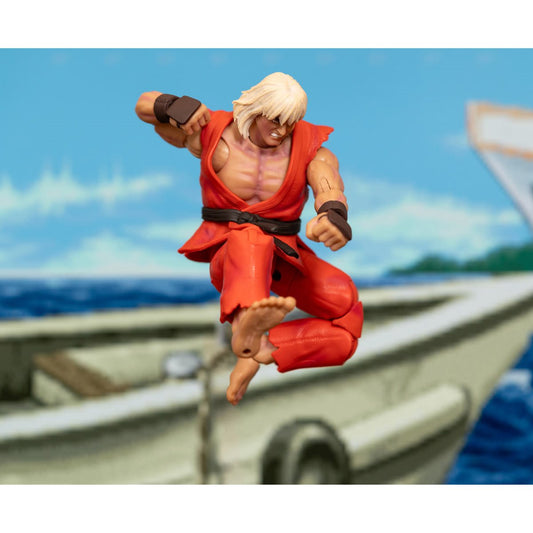 Jada Toys - Ultra Street Fighter II Violent Ken Special Deluxe Action Figure