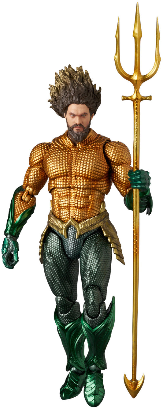 Aquaman (Gold & Green Suit) MAFEX Action Figure
