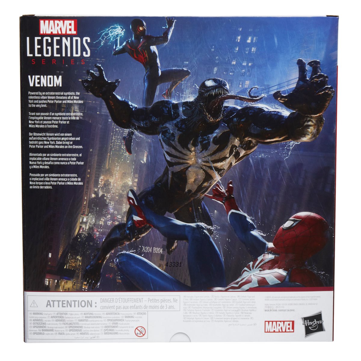 Marvel Legends Series Gamerverse Venom, Spider-Man 2 Video Game-Inspired Action Figure