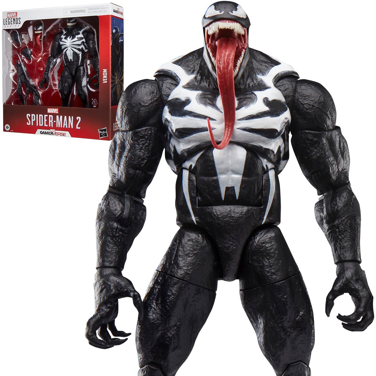 Marvel Legends Series Gamerverse Venom, Spider-Man 2 Video Game-Inspired Action Figure
