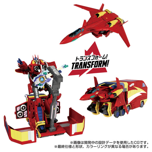[Pre-Order] Transformers x Macross7 Synergenex Basara Prime Action Figure